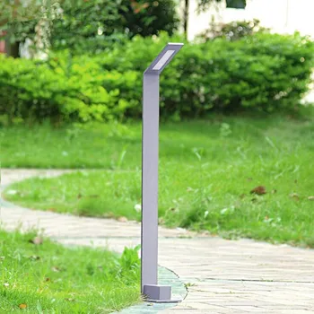 Нова версия, модерен прост водоустойчив алуминиев 5 Watt led лампа за градина, къща, двор, пътища, озеленяване осветление