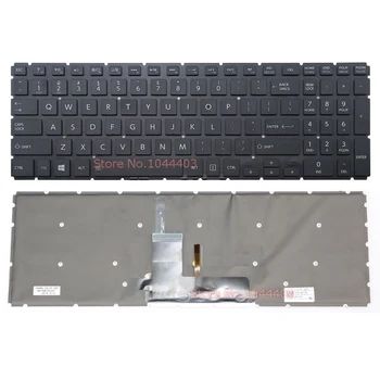 Новата Клавиатура за лаптоп Toshiba Satellite L55D-C5227 L55D-C5227X L55D-C5318 L55DT-B5144 L55DT-B5175SM L55DT-B5256 с подсветка