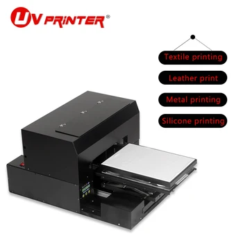 Ново приложение на печатащата глава на Epson DX5 полноавтоматический мастилено-струен принтер за сензорна плосък печат на силиконе/кожата/пластмаса