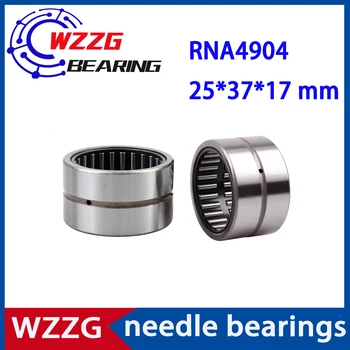 Носещи WZZG RNA4904 25*37*17 мм (6 бр.) игли като ролкови лагери с unibody пръстен Без вътрешния пръстен 4624904 4644904/A Bearing