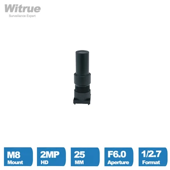 Обектив Witrue M8 ВИДЕОНАБЛЮДЕНИЕ с дълга бленда 25 мм F6.0 формат 1/2.7