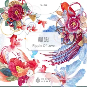Опаковка от тиксо с 1 линия: Киеда Морико се влюбва в любимец; Красива голяма златна рибка