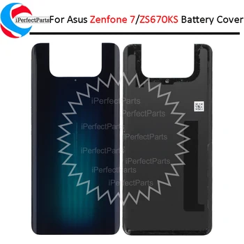 Оригинал за Asus Zenfone 7 ZS670KS Капак на отделението за батерията задната врата калъф за ASUS_I002D подмяна на задната част на корпуса