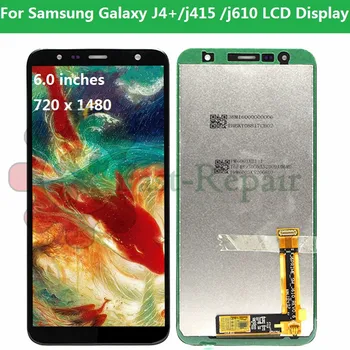 Оригинал за Samsung Galaxy J4 + J415 SM-J415F J415FN LCD дисплей с сензорен екран възли за Samsung J4 plus J415 LCD екран