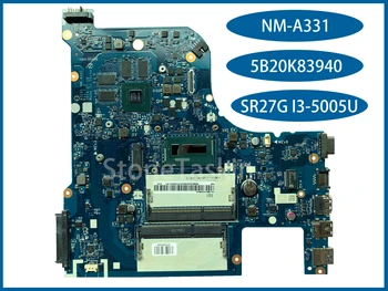 Оригиналната дънна Платка 5B20K83940 за лаптоп Lenovo Ideapad G70-80 AILG1 NM-A331 SR27G I3-5005U N16V-GM-B1 Тестван на 100%
