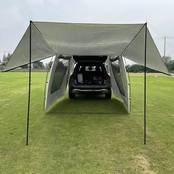 Палатка за багажник на кола, Анти-UV и Водоустойчив удължител, палатка за къмпинг