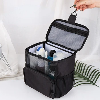 Персонални водоустойчива чанта за съхранение с голям капацитет, Индивидуална бродерия, преносима чанта за бизнес пътувания, преносим чанта за пране, с една кука