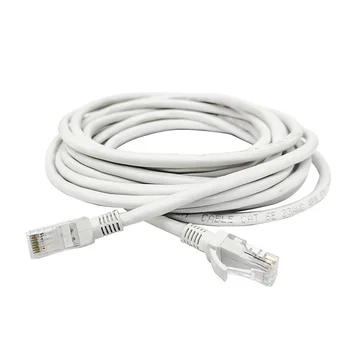 Плосък Ethernet кабел Cat 6 2 м, мрежови кабел RJ45 Lan, LAN мрежови кабели, пач-кабел Ethernet порт за компютър, рутер, лаптоп