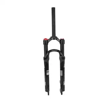 Предната вилка за планински велосипеди, черна тръба, 26-инчов велосипедна подвесная разклона за колоезденето