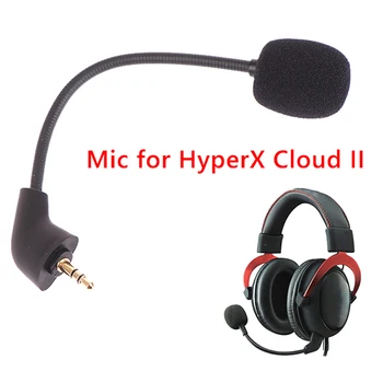 Преносимото слот микрофон 3,5 mm, микрофон за Kingston HyperX Cloud 2 II X Core, аксесоари за гейминг слушалки