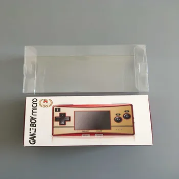 Прозрачна защитна кутия за Nintendo Game Boy MICRO/GBM Collect Boxes TEP за съхранение на игра черупки Прозрачна Витрина