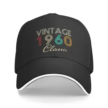 Ретро Ретро 1960 Класически Подарък на 62-ри рожден Ден, бейзболна шапка За Възрастни, Подарък на 62 Години, Регулируем Шапка на Татко за Мъже И Жени На Открито