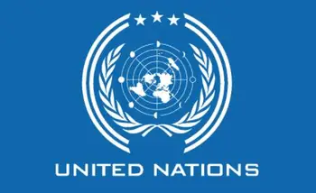 световна национален флаг на ООН, отпечатан от стопроцентного полиестер, знамена и флагове на Организацията на Обединените Нации 3x5ft, декоративен банер