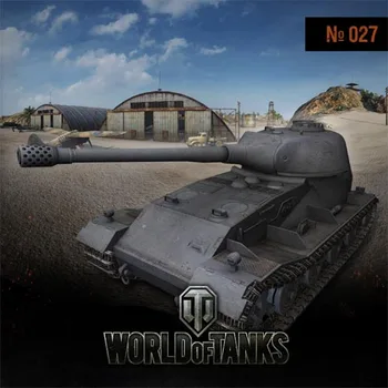 Светът на танкове Зная № 027 VK 72 танк книжен модел ръчно изработени направи си САМ