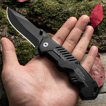 Сгъваем нож 57HRC Тактически ножове за оцеляване Ловно туристически нож Edc Multi висока твърдост военен джобен нож за оцеляване