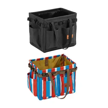 Сгъваема туристическа чанта за съхранение на Инструменти, Органайзер с дръжки за носене, чанта-тоут за продукта