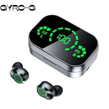 Слушалки YD03 TWS Bluetooth 5.3 Безжични слушалки Hi-Fi стерео Спортни водоустойчиви слушалки Слушалки Слухови апарати С микрофон
