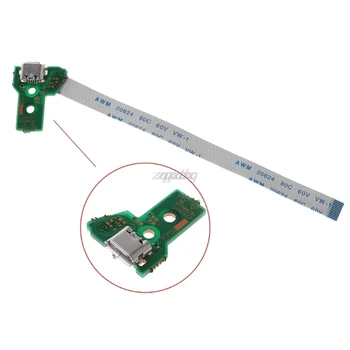Сменете такса USB порт за зареждане на контролера JDS-040 PS4 гъвкав кабел 12Pin