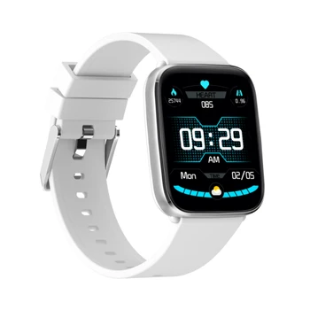 Спортни смарт часовници BlueNEXT, водоустойчиви часовници IP67, Гривна за наблюдение на сърдечната честота, Часовници за възпроизвеждане на музика с управление на Bluetooth