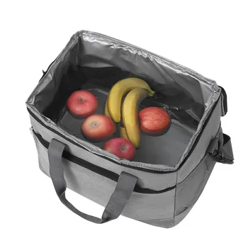 Термоизоляционная чанта за обяд за пикник, Къмпинг, 33л, водоустойчив плат Оксфорд, удебелена запечатани чанта за съхранение на продукти