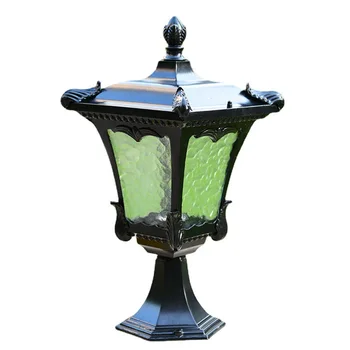 Уличен алуминиев led лампа на колумб E27, монтиран на стената лампа, озеленяване лампа, лампа за верандата, улично водонепроницаемое осветление за градината на вила