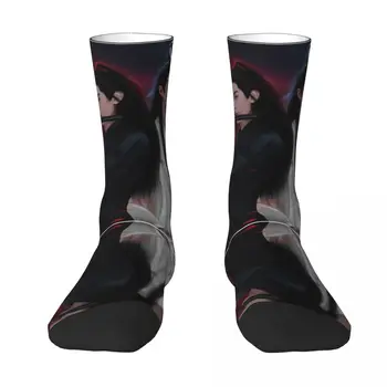 Уникални чорапи Wangxian The Untamedirt R246, най-Добрата покупка, хумористичен графичен контрастен раница, ластични чорапи