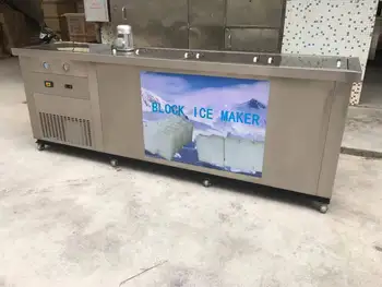 Филипинската машина за производство на ледени блокове 3600 кг, голям обзавеждане, тегло леден блок /8613824555378