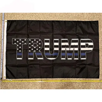 Флаг на Доналд Тръмп Безплатна ДОСТАВКА 2024 Дон Младши отново се изправи Америка с името на САЩ 3x5'yhx0083