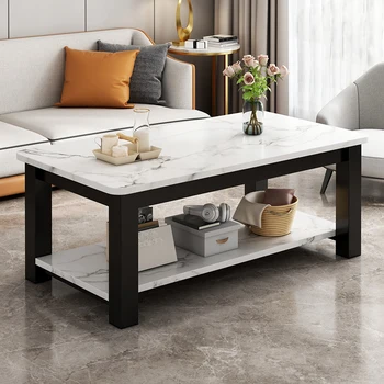 Холна маса със сменен стъкло, промишлени черно-бели маси в скандинавски минимализме, холна маса, модерна трапезария квадратни крака